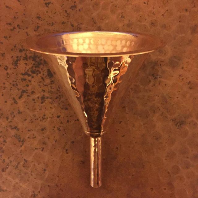 Handcrafted Pure Copper Funnel