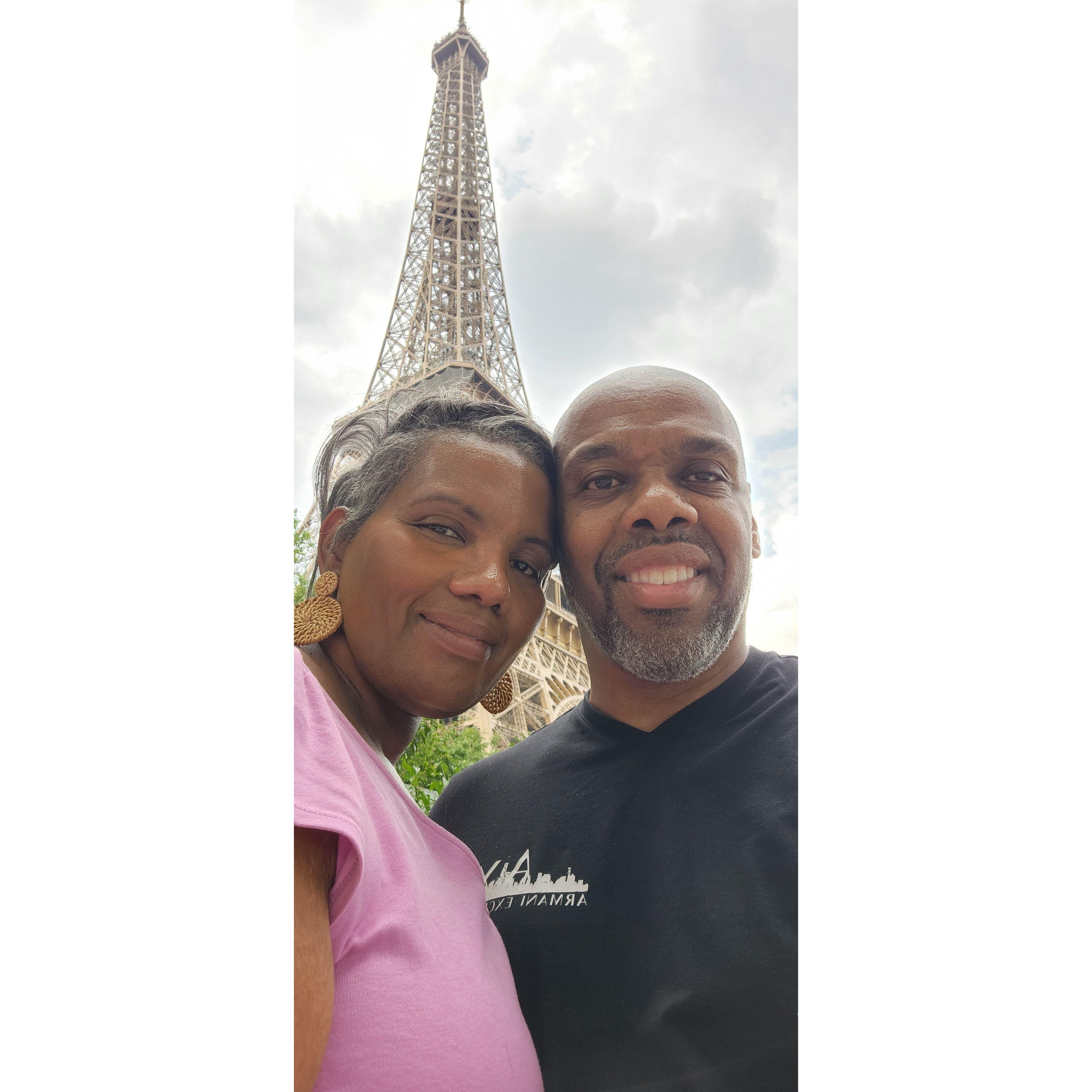 The Eiffel...