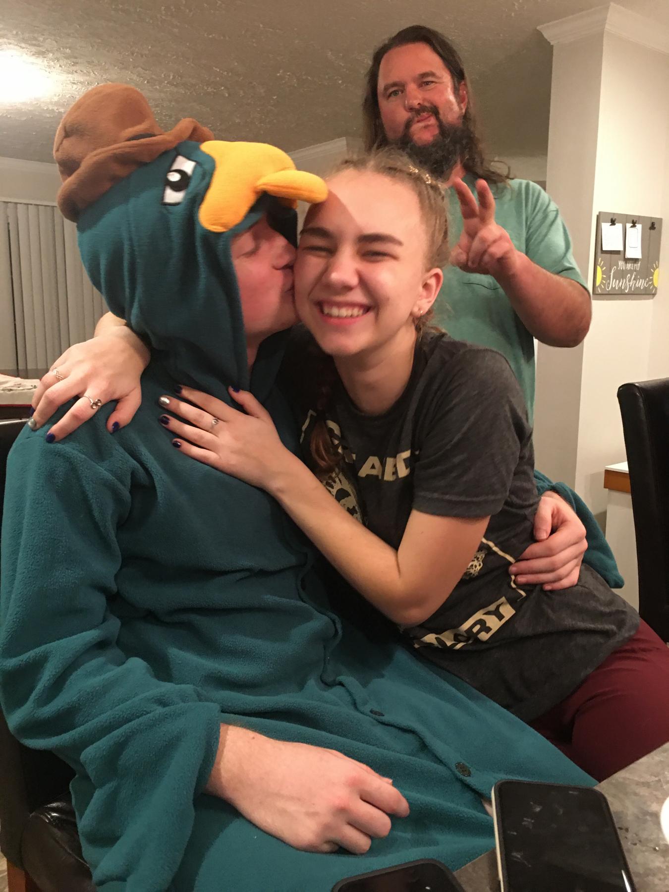 Happy new year from perry the platypus