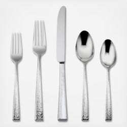 Oneida Cabria Hammered 20-Piece Stainless Steel Flatware Set