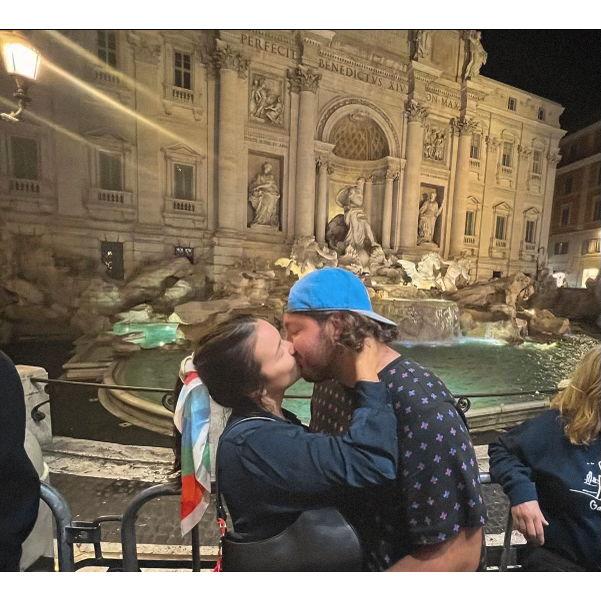 The Trevi Fountain in Rome October 2022