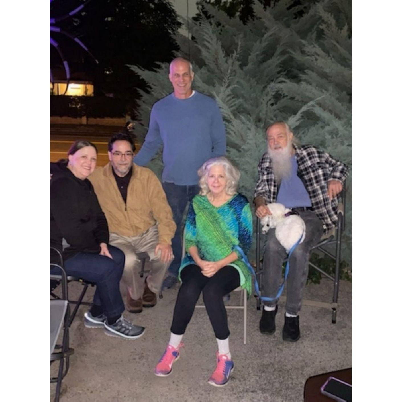 Celebrating Halloween with our parents