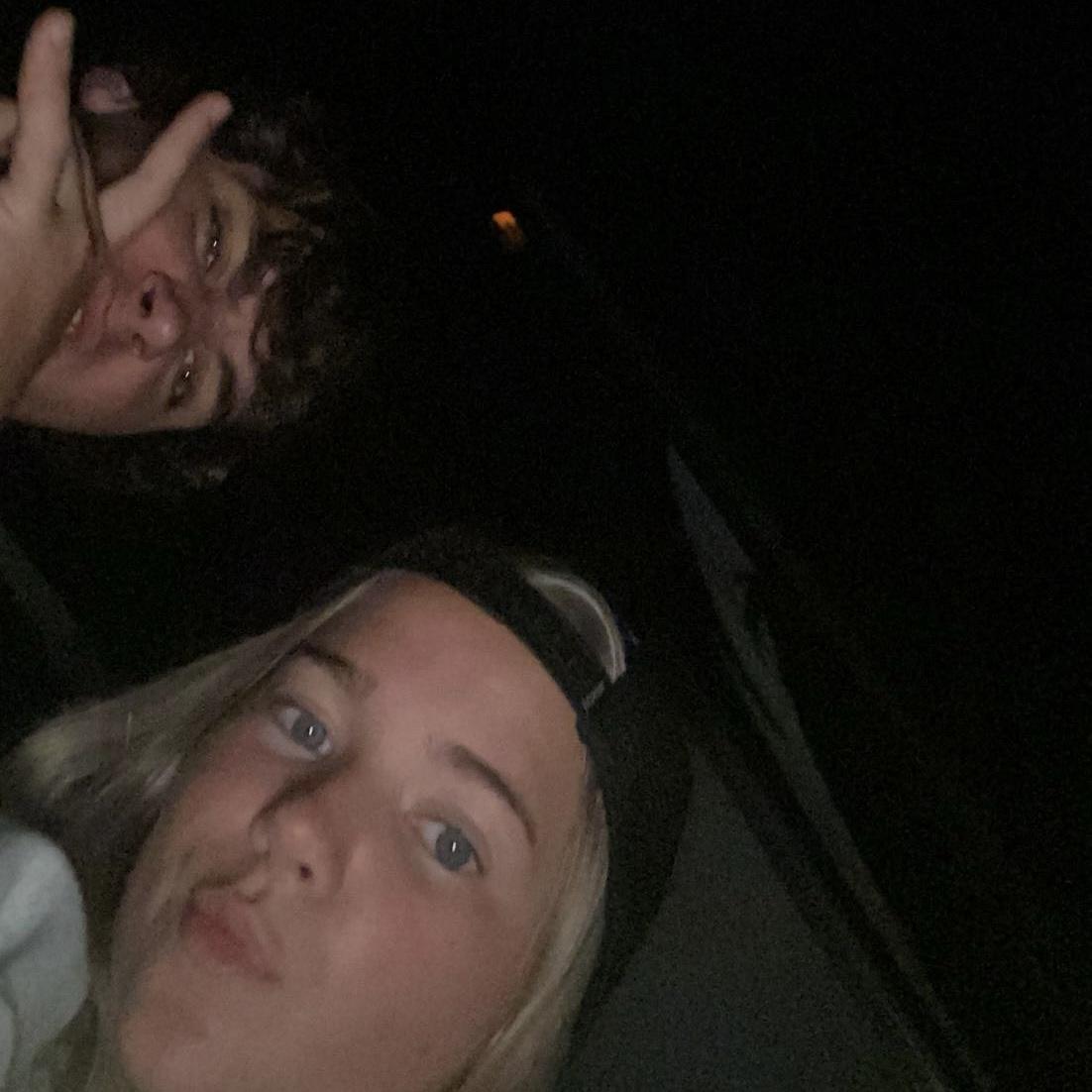 The night we met! And our first photo together!