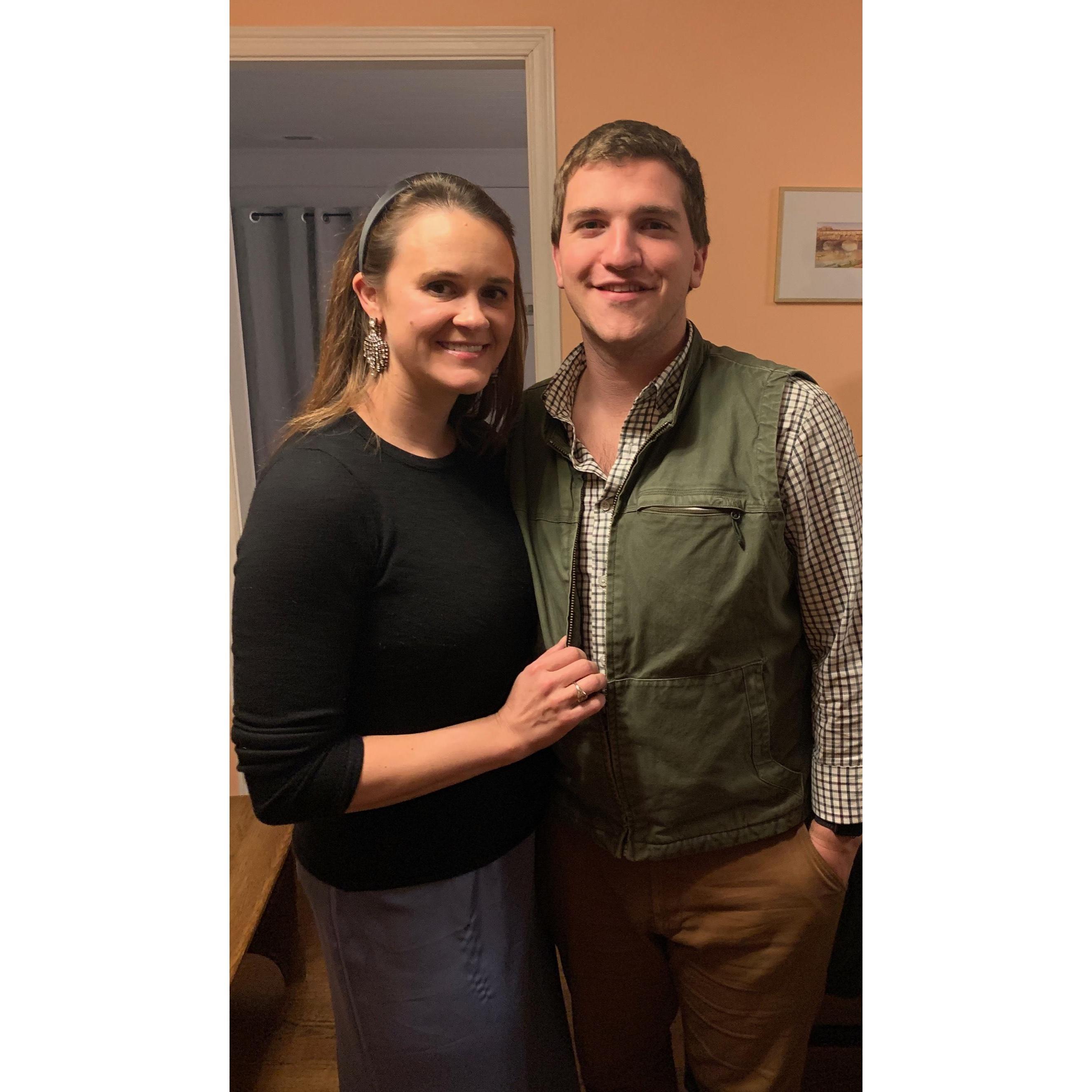 New Years Eve - ringing in our year, 2020!