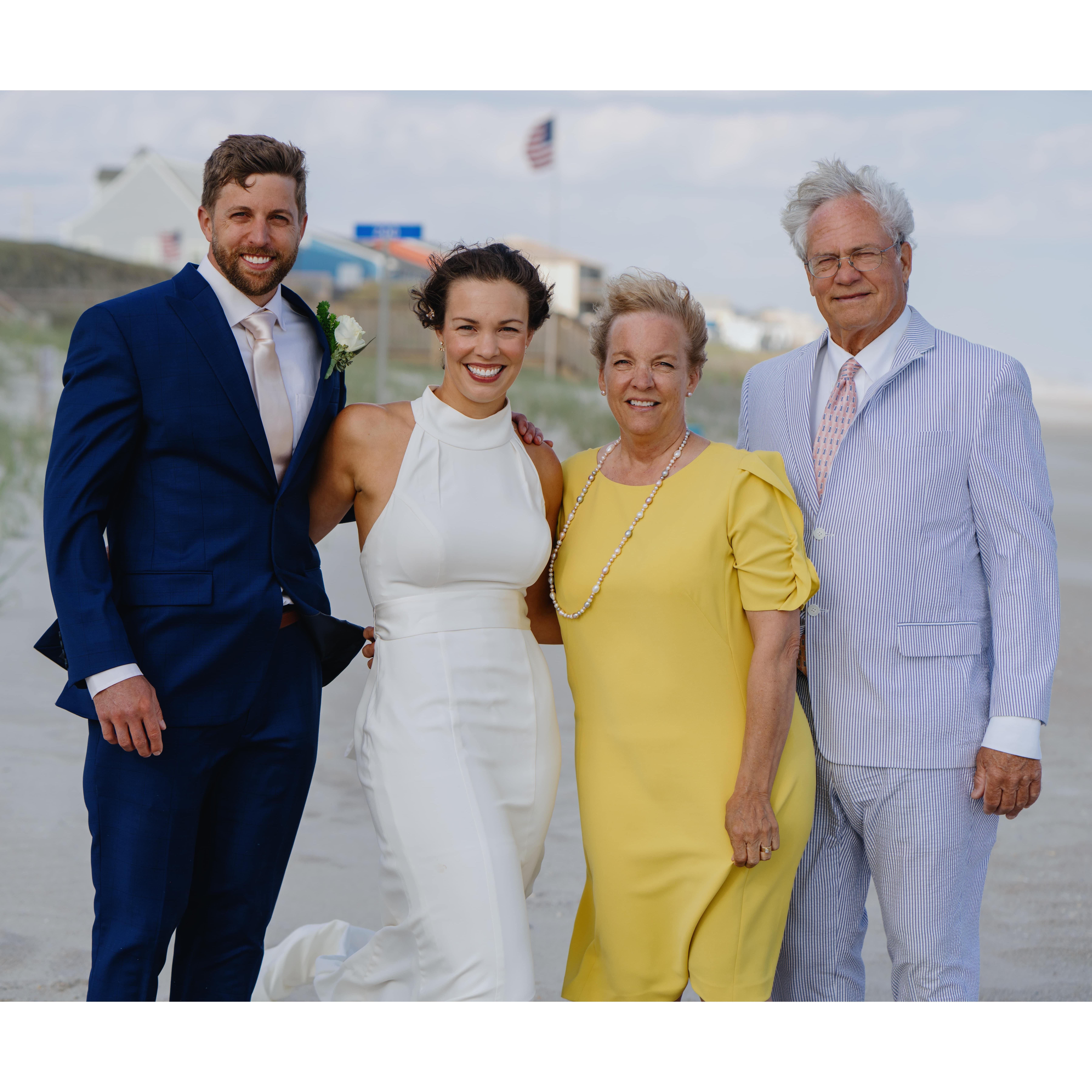 Mark and Lauren and Frank and Linda Seymour
