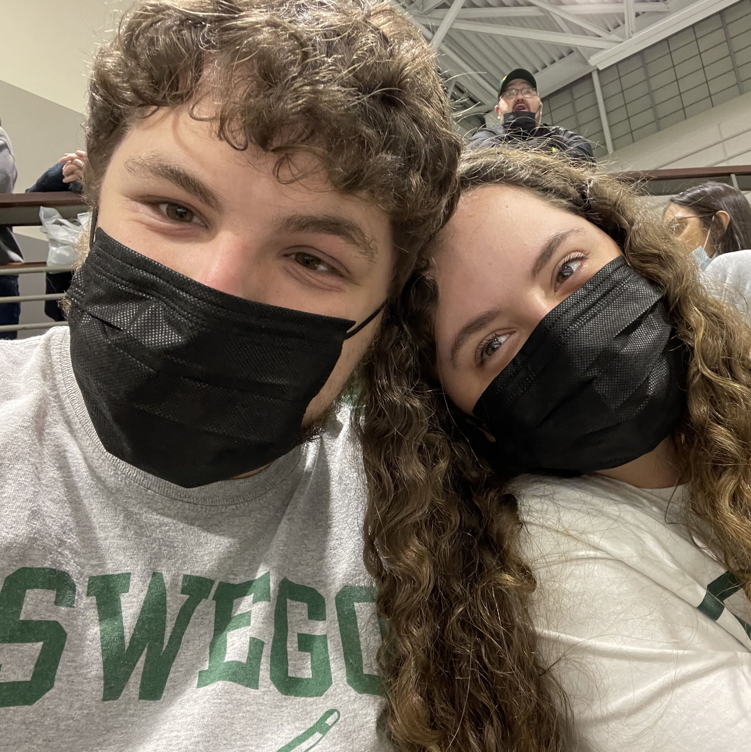 An Oswego Hockey game, we believe this is the white out game where they won against Brockport