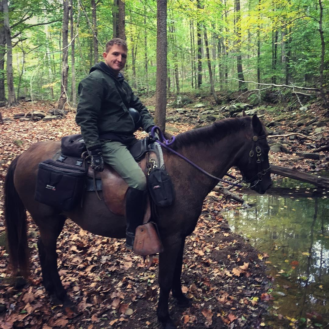 Oliver riding Dice at German Ridge!