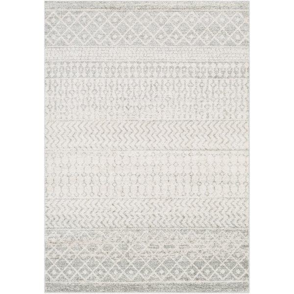 Kreutzer Distressed Global-Inspired Gray Area Rug