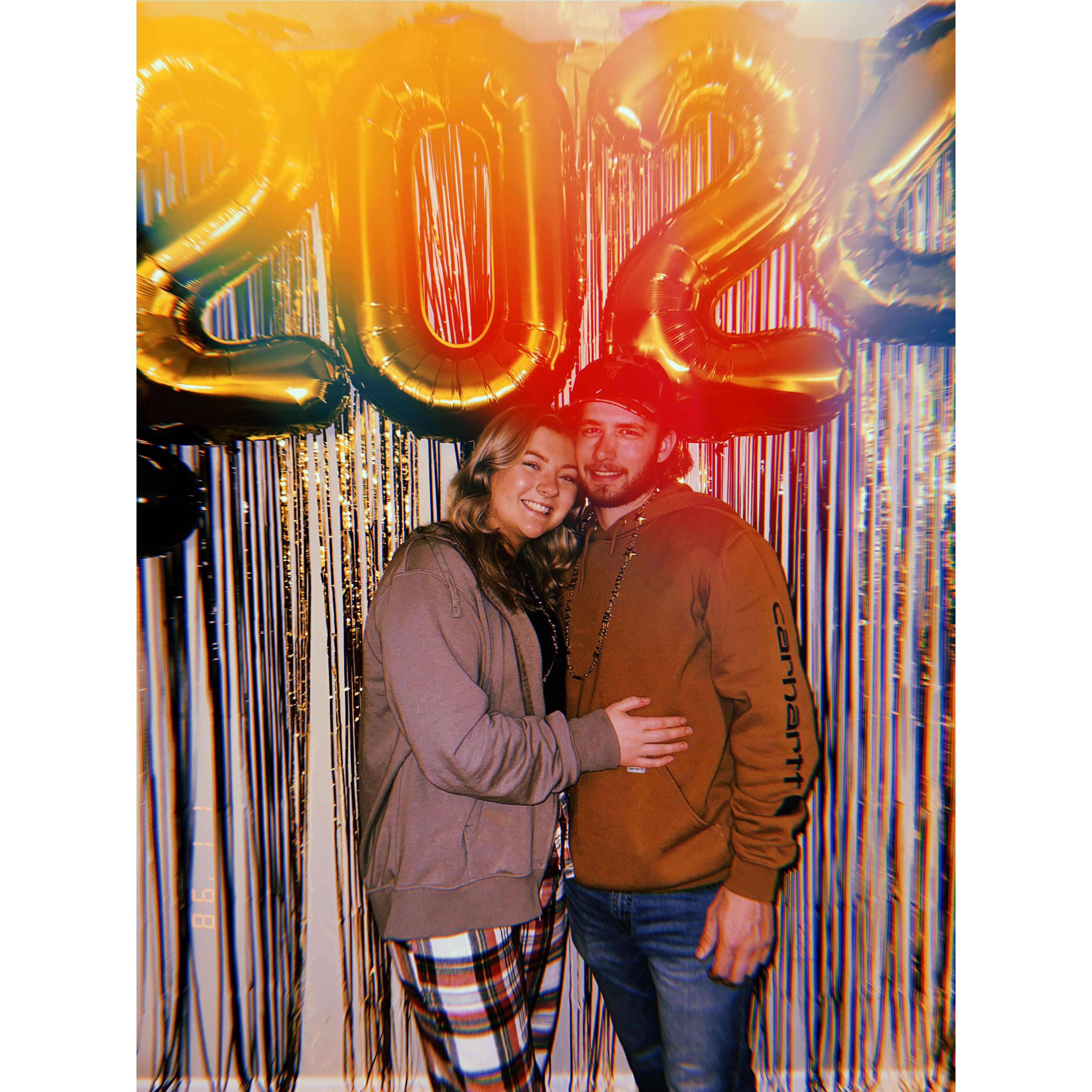 Celebrating and hosting New Years together!