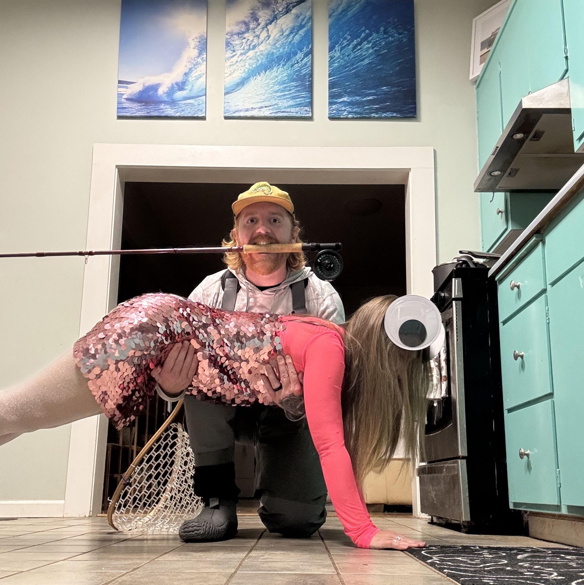 His "best" catch hehehe