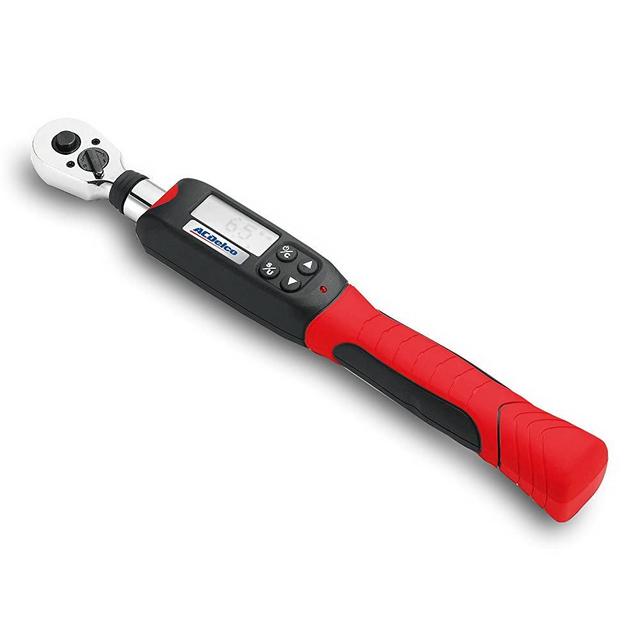 ACDelco ARM601-3 3/8" Digital Torque Wrench (3.7 to 37 ft-lbs.), with Buzzer & LED Flash Notification - ISO 6789 Standards with Certificate of Calibration