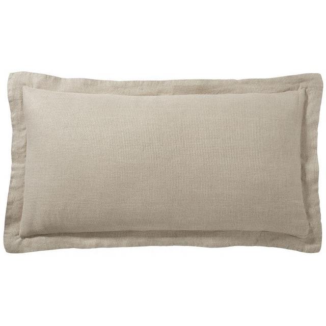 Dark Flax Belgian Flax Linen Waffle Shams, King, Set of 2