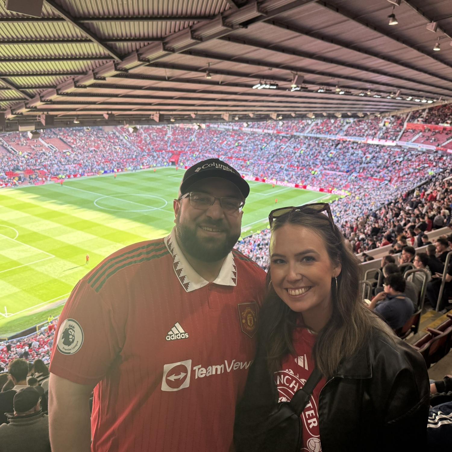 First Premiere League game in Manchester ⚽️