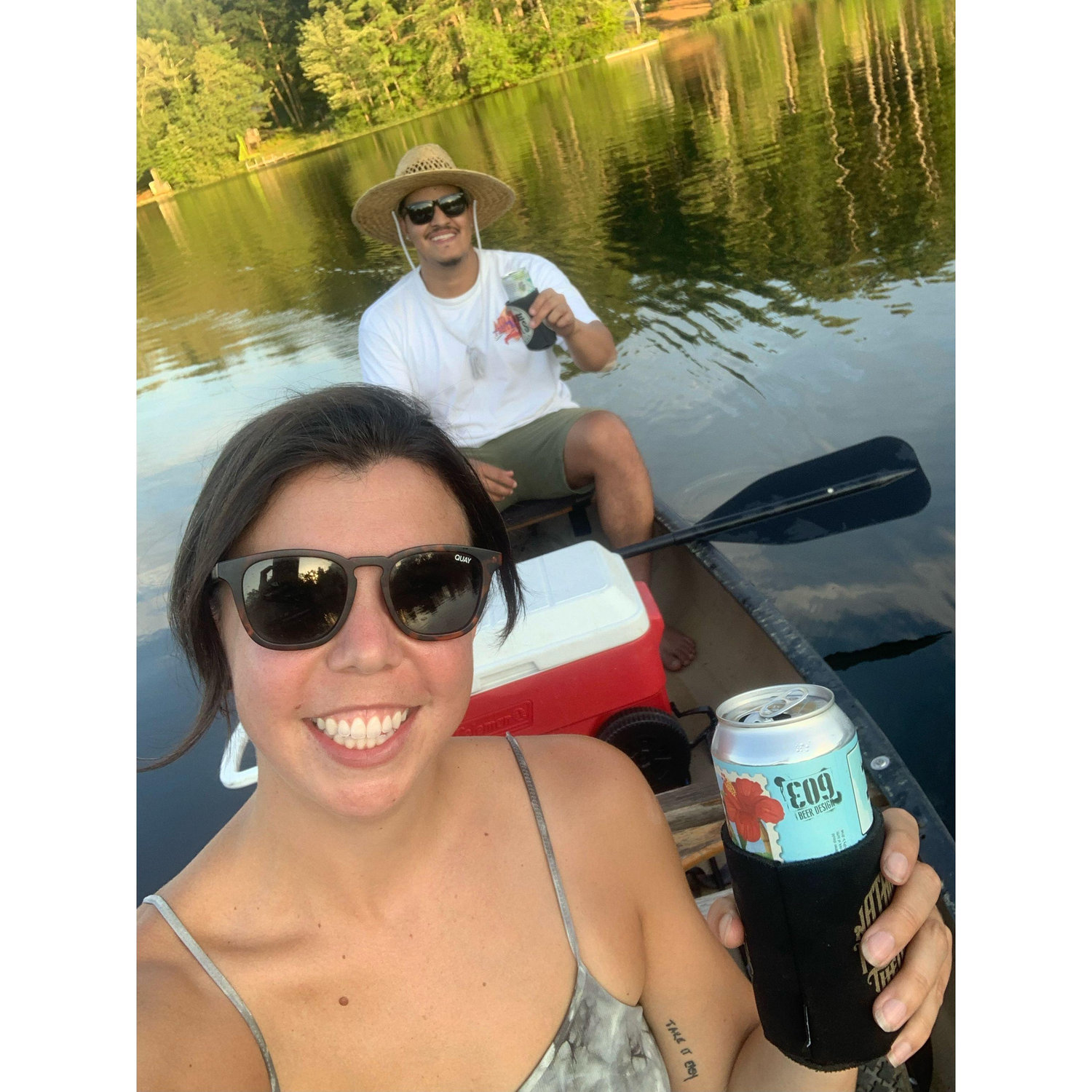 Date night on the canoe