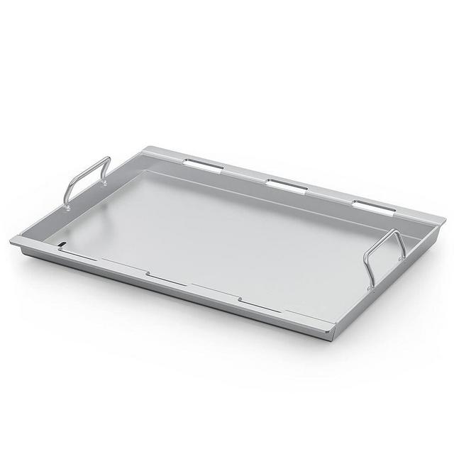 Stanbroil Full Size Griddle Insert for Weber Spirit 300, Spirit 400 Series Gas Grill, Flat Top Grill Griddle Insert for Weber Spirit 310 315 320 330 335 425 435, Stainless Steel