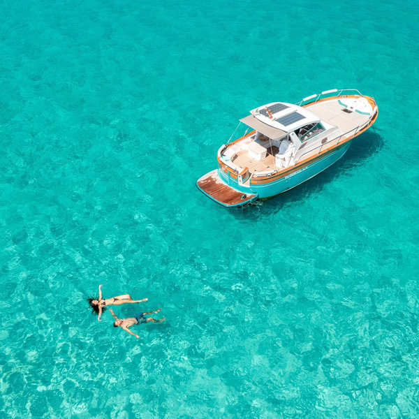 Private boat day along Costa Smeralda