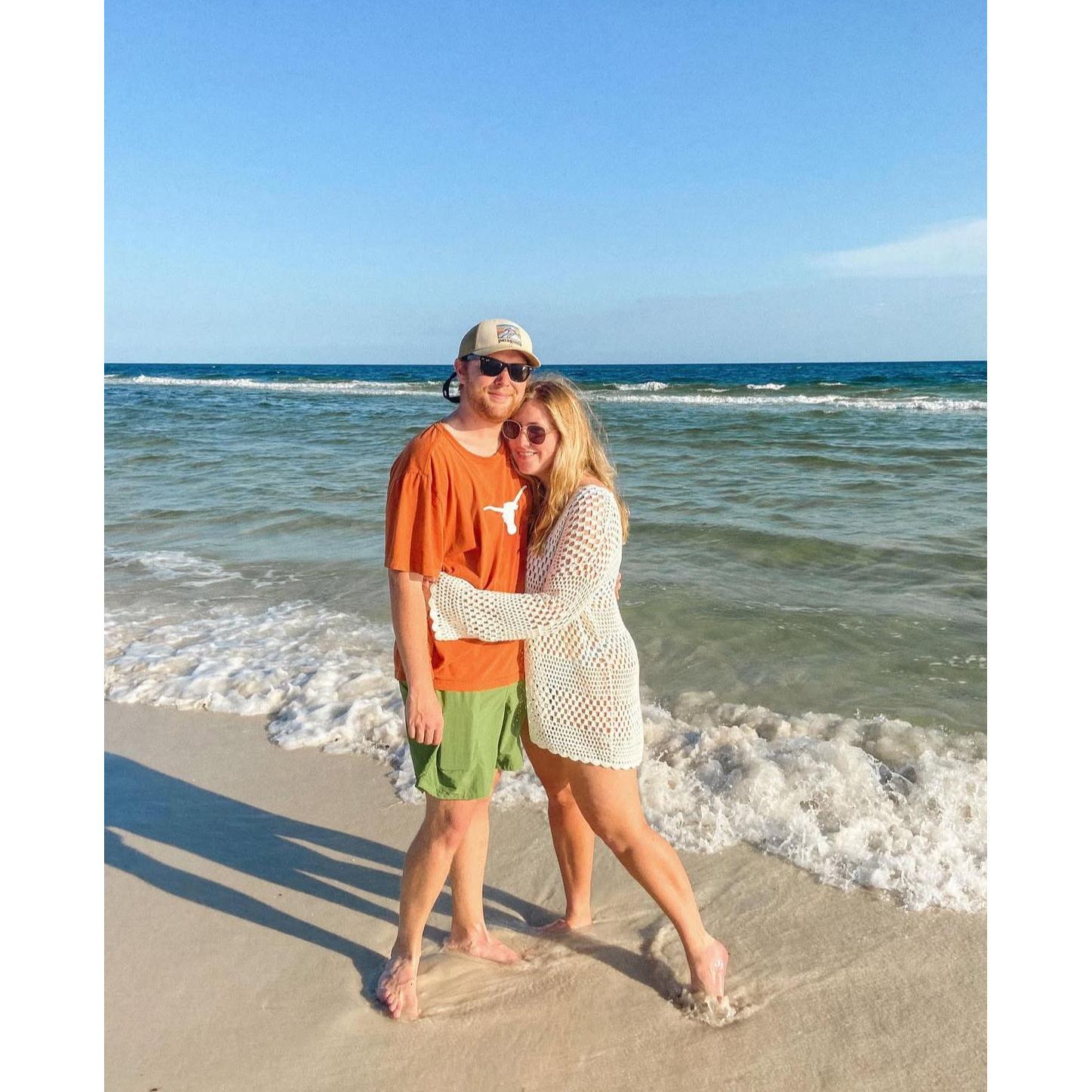 Memorial Day Weekend 2022. Harrison's first time with Amy's family in Rosemary Beach, Florida.