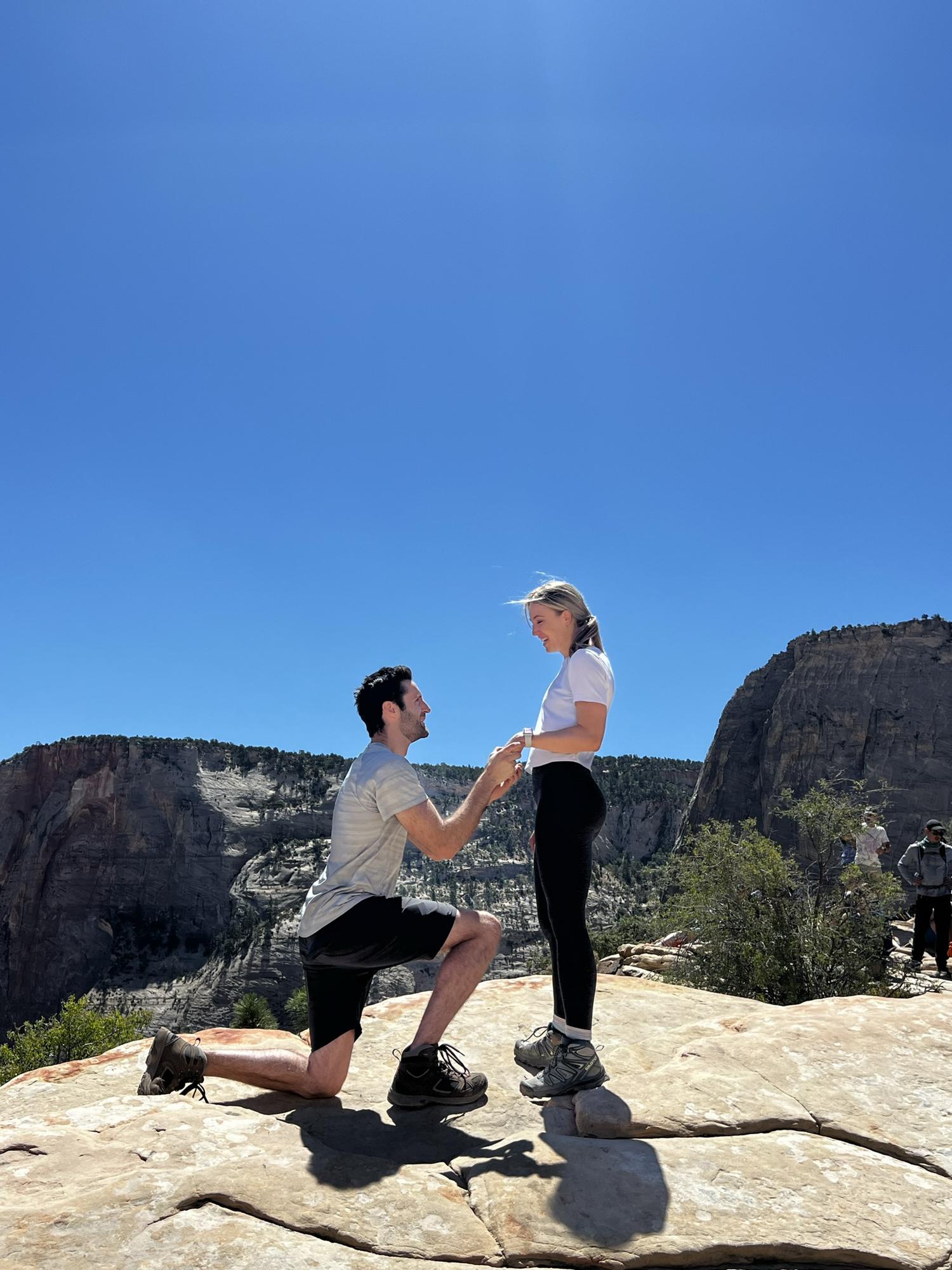 Proposal on Angel's Landing