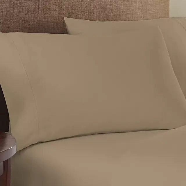 Studio 3B™ Solid 825-Thread Count Standard/Queen Pillowcases in Cornstarch (Set of 2)