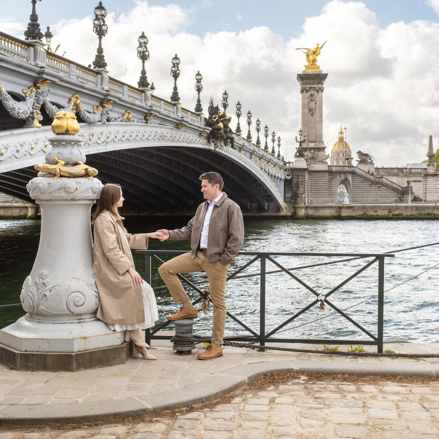 By the Siene in Paris