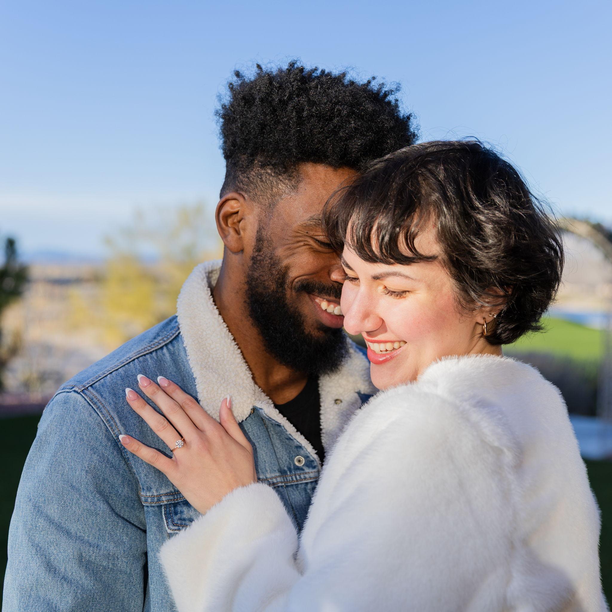 Here we are visiting our wedding venue together for the first time! Photos here were done by Alexa's brother Anthony, who is also a talented photographer.