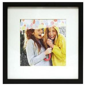 8"x8" Single Image Matted Frame Black - Made By Design™