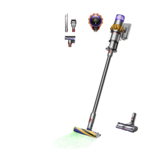 Dyson V15 Detect vacuum (Yellow/Iron)