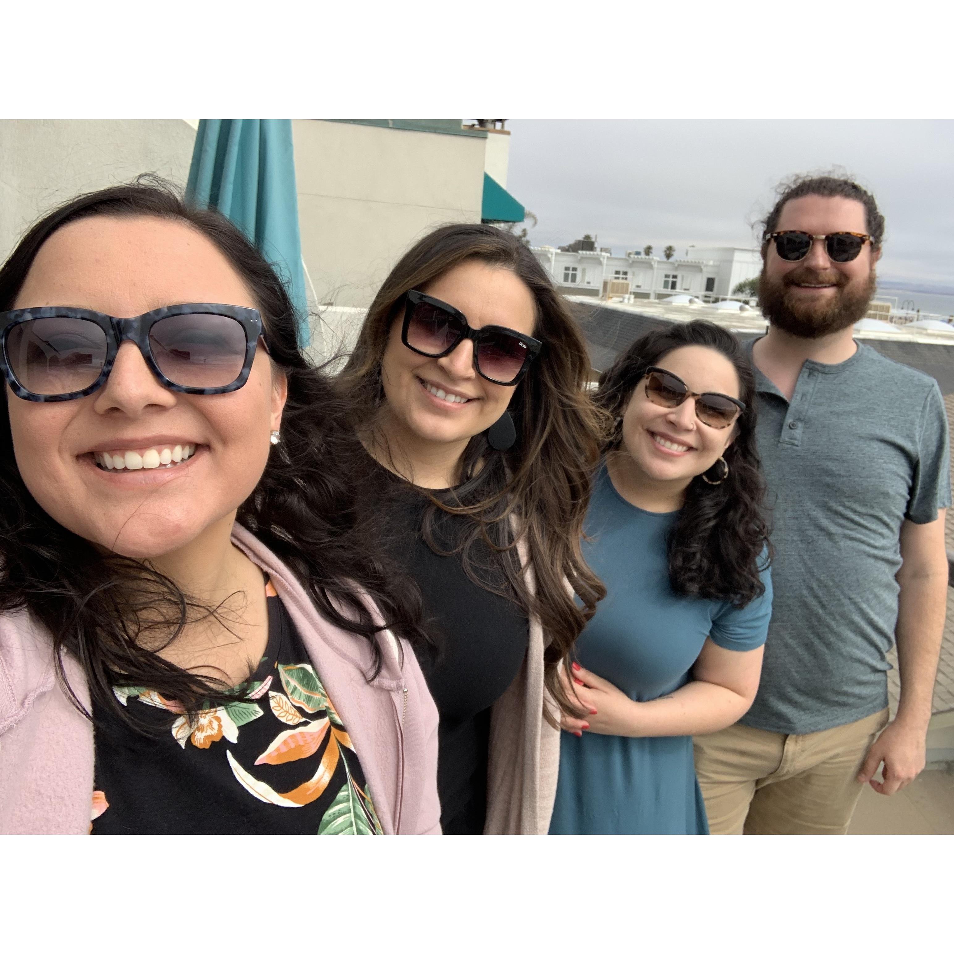 Fun at Pismo with Victoria's sisters!