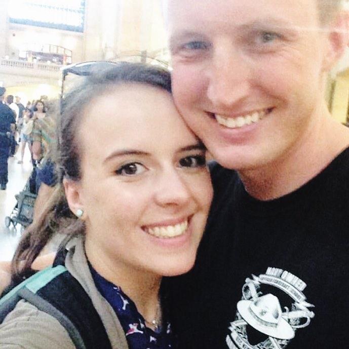 So happy on our first weekend trip together to New York City, museum hopping and exploring.