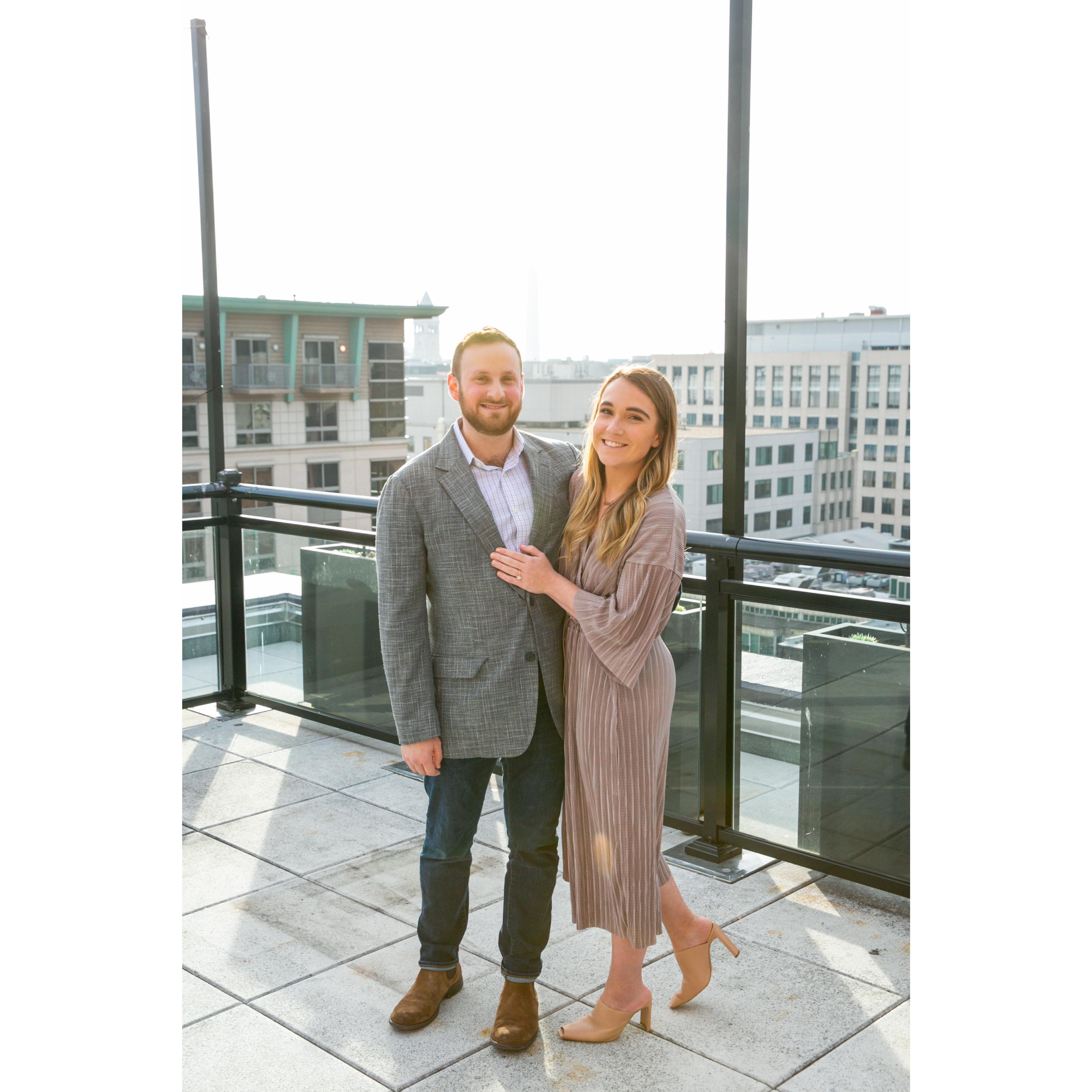 hey we're engaged and now we have this website!