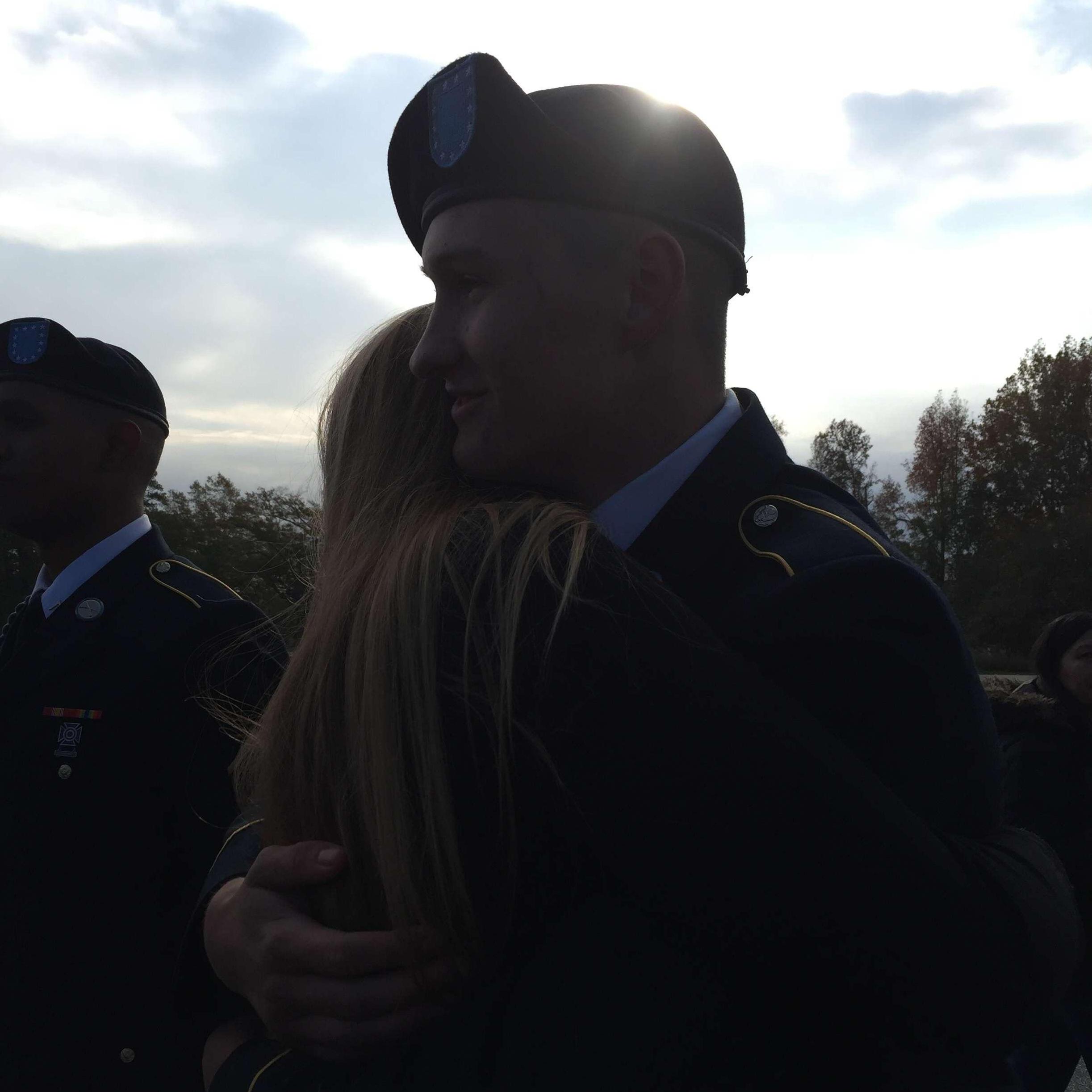 The first time we got to see each other since the start of basic!