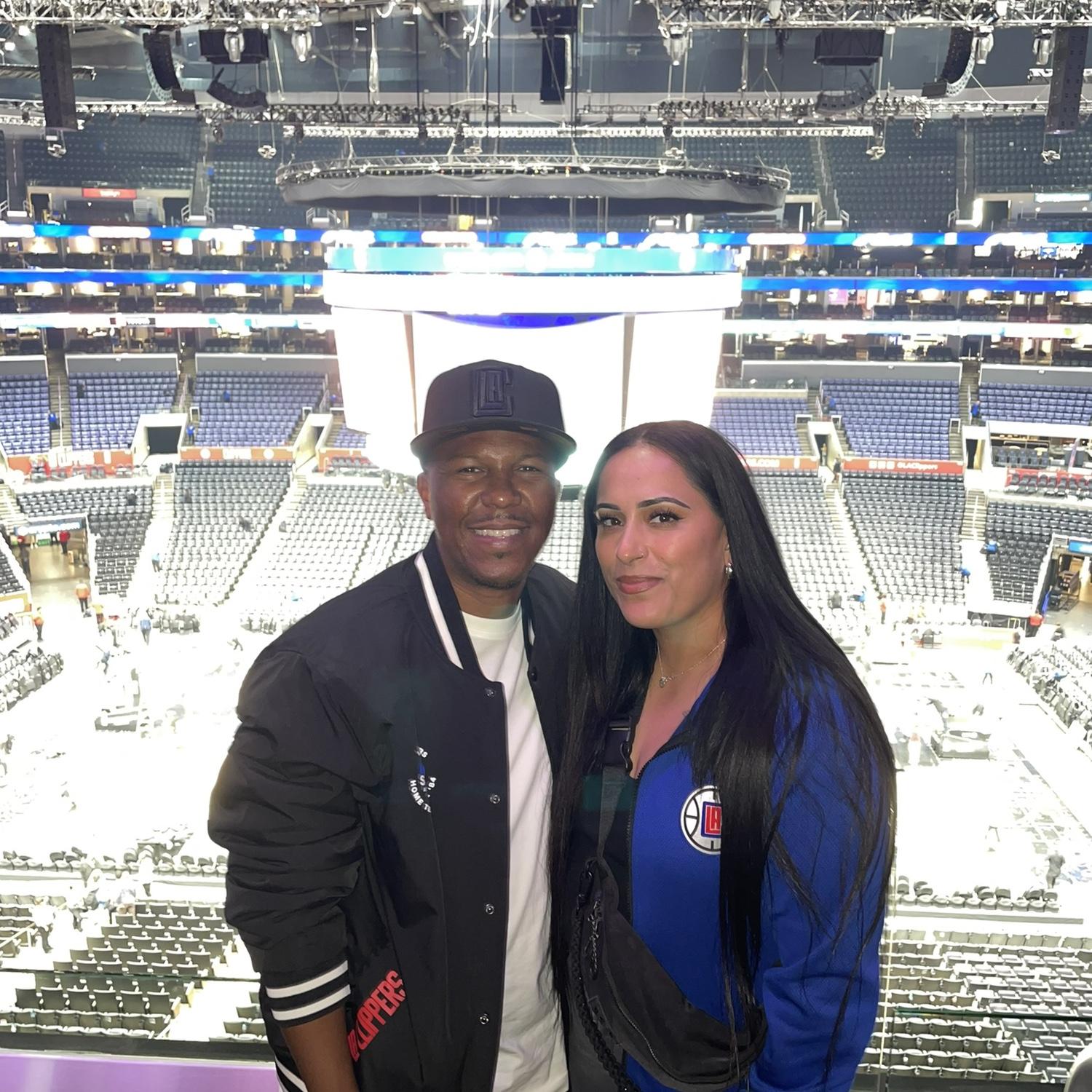 Clippers Game in Suite