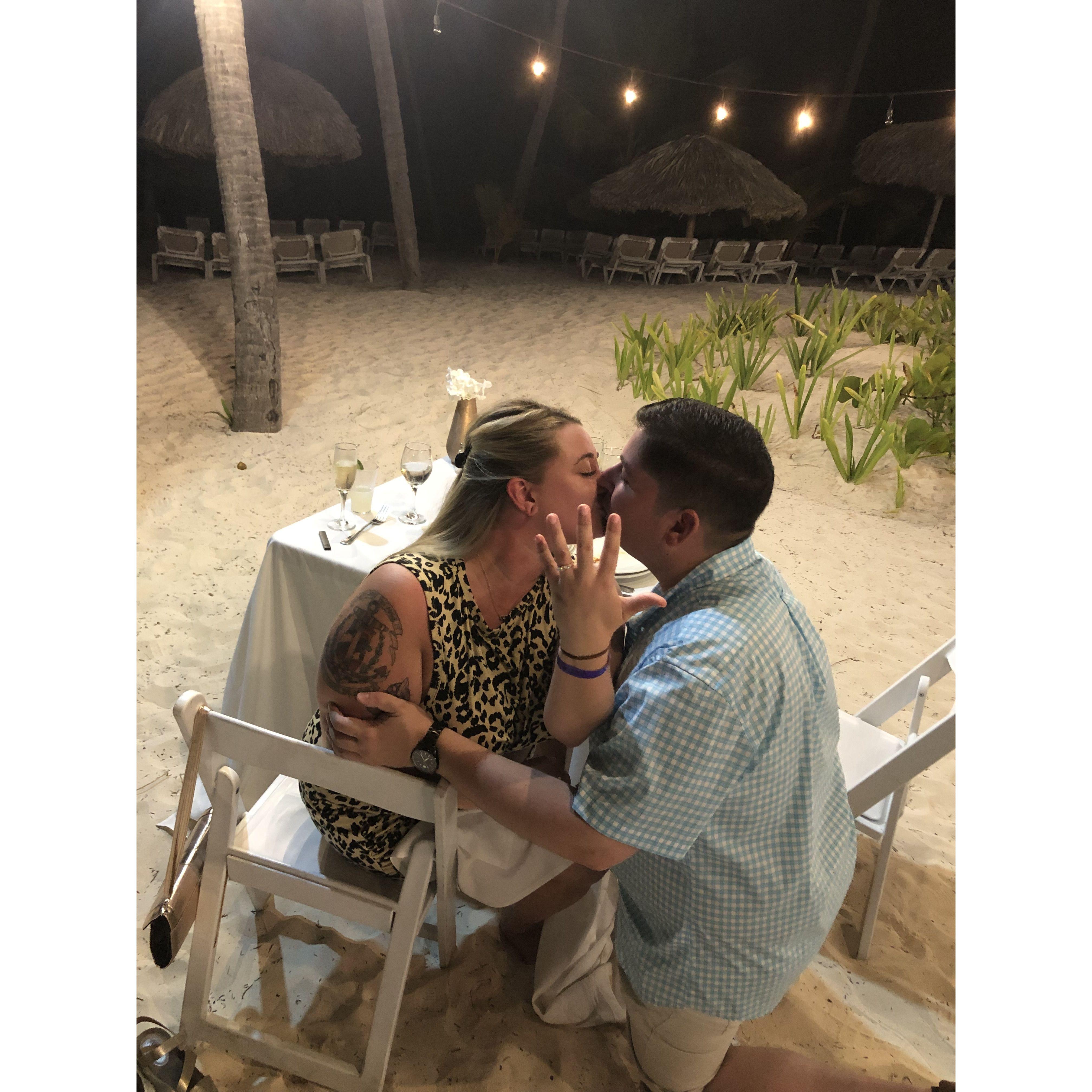 HE ASKED I SAID YES!