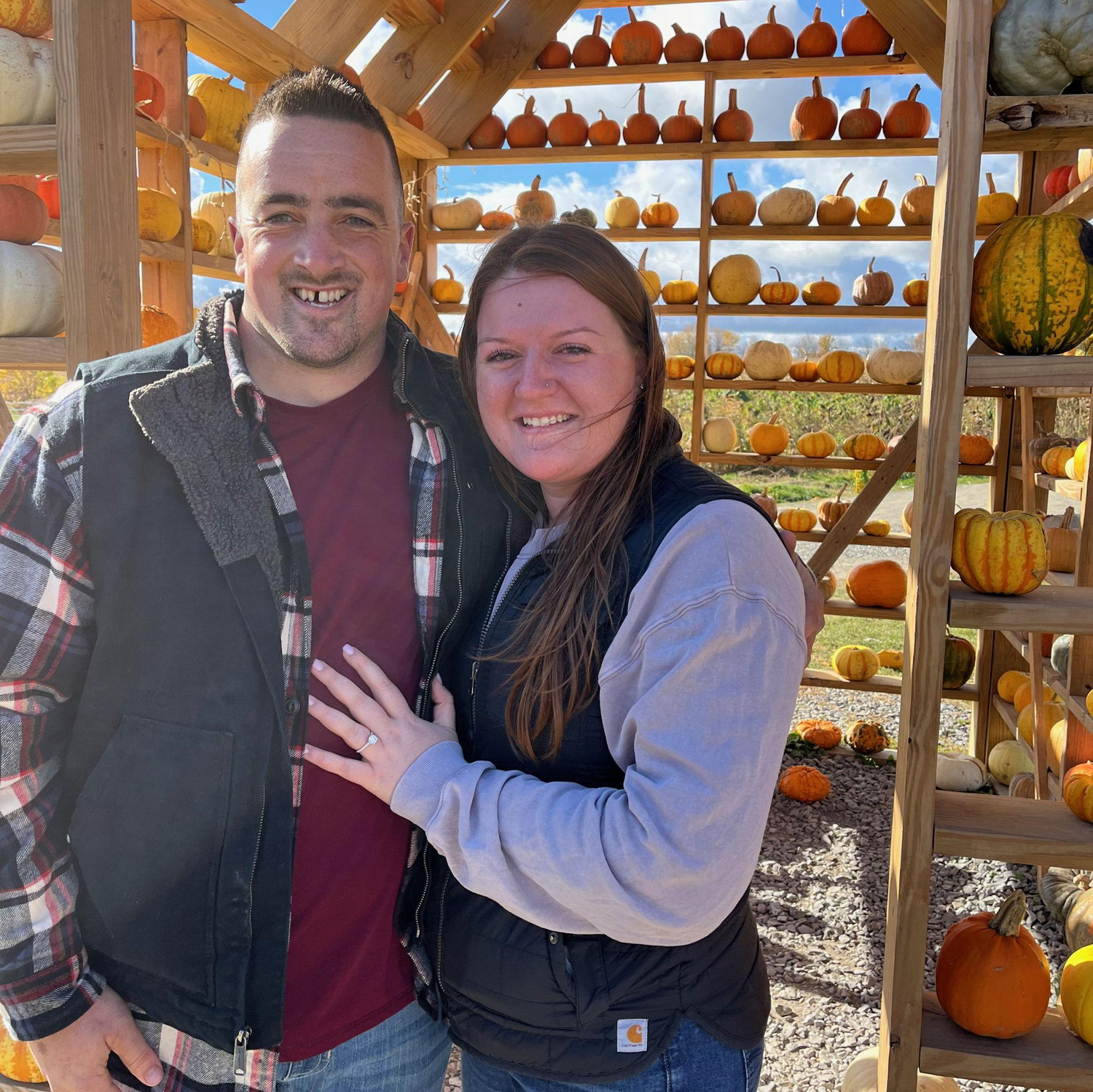 Right after Mike proposed!