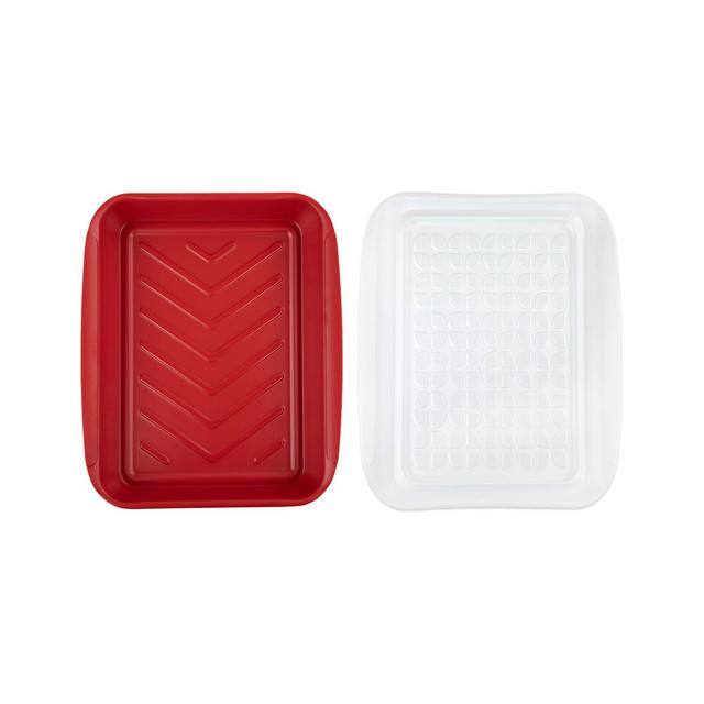 Tovolo Prep Serve Medium Marinade Tray Set
