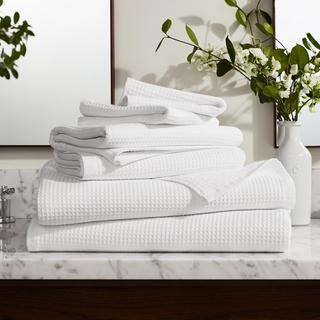 Waffle Terry 6-Piece Bath Sheet Set