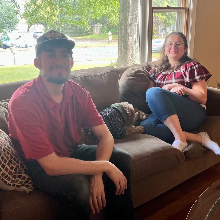 This was just days before they started dating!