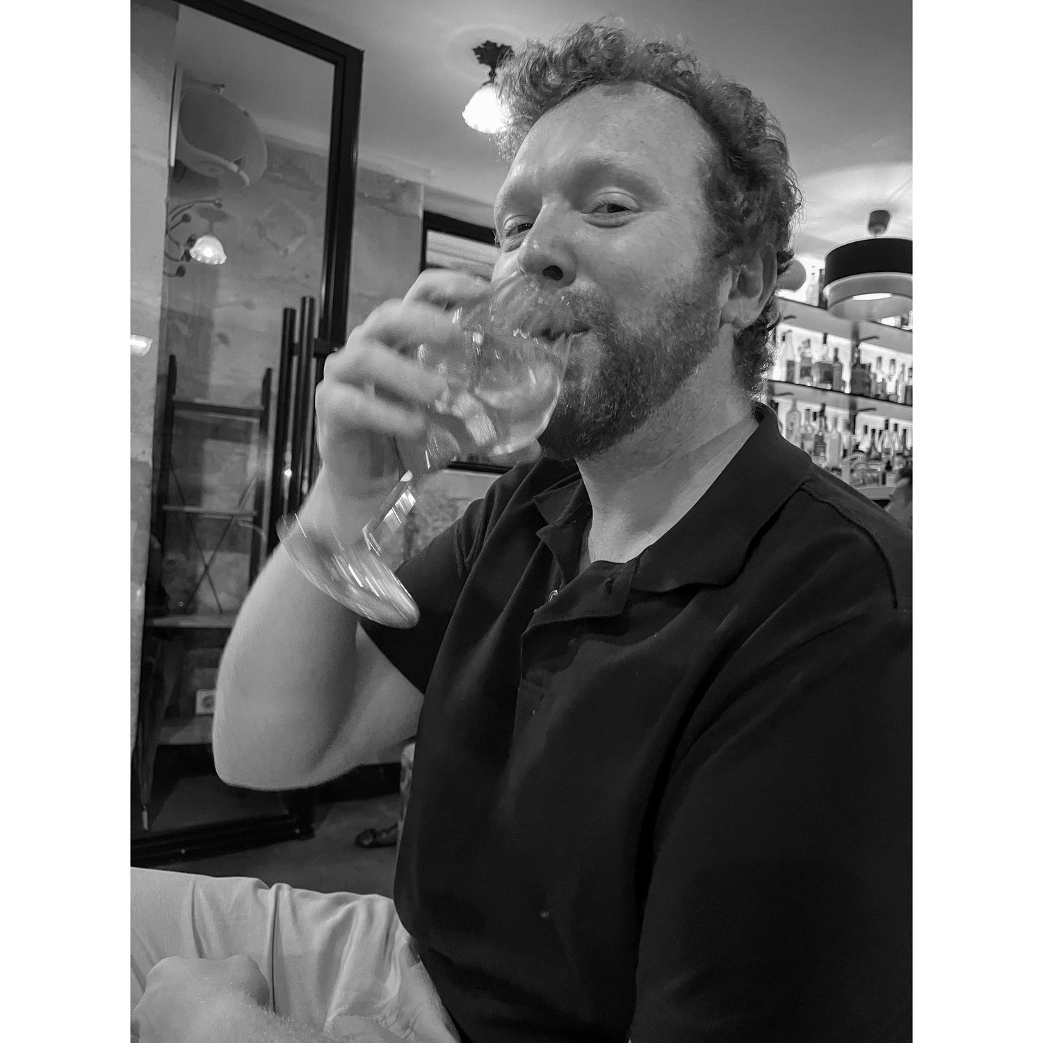 July 20, 2025 in the Marais! Celebratory drinks after just getting engaged and telling our family and friends (it was just after 6pm East coast time, but midnight in Paris!)