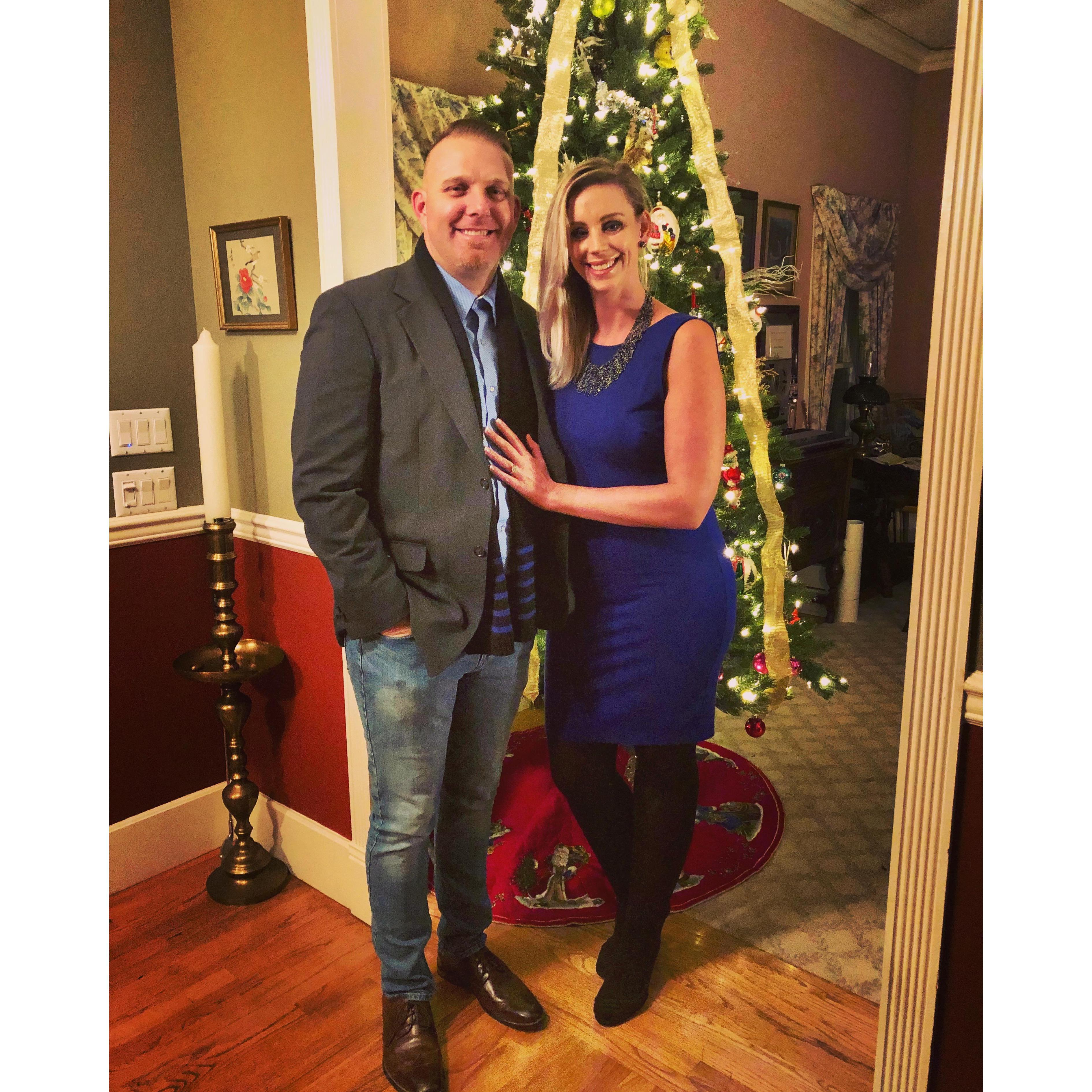 All gussied up for the holidays.