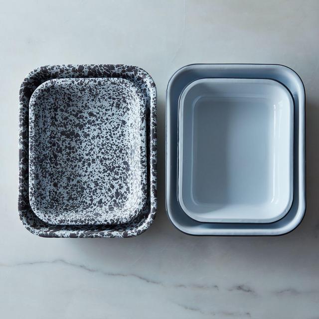 Enamel Roasting Pans (Set of 2)