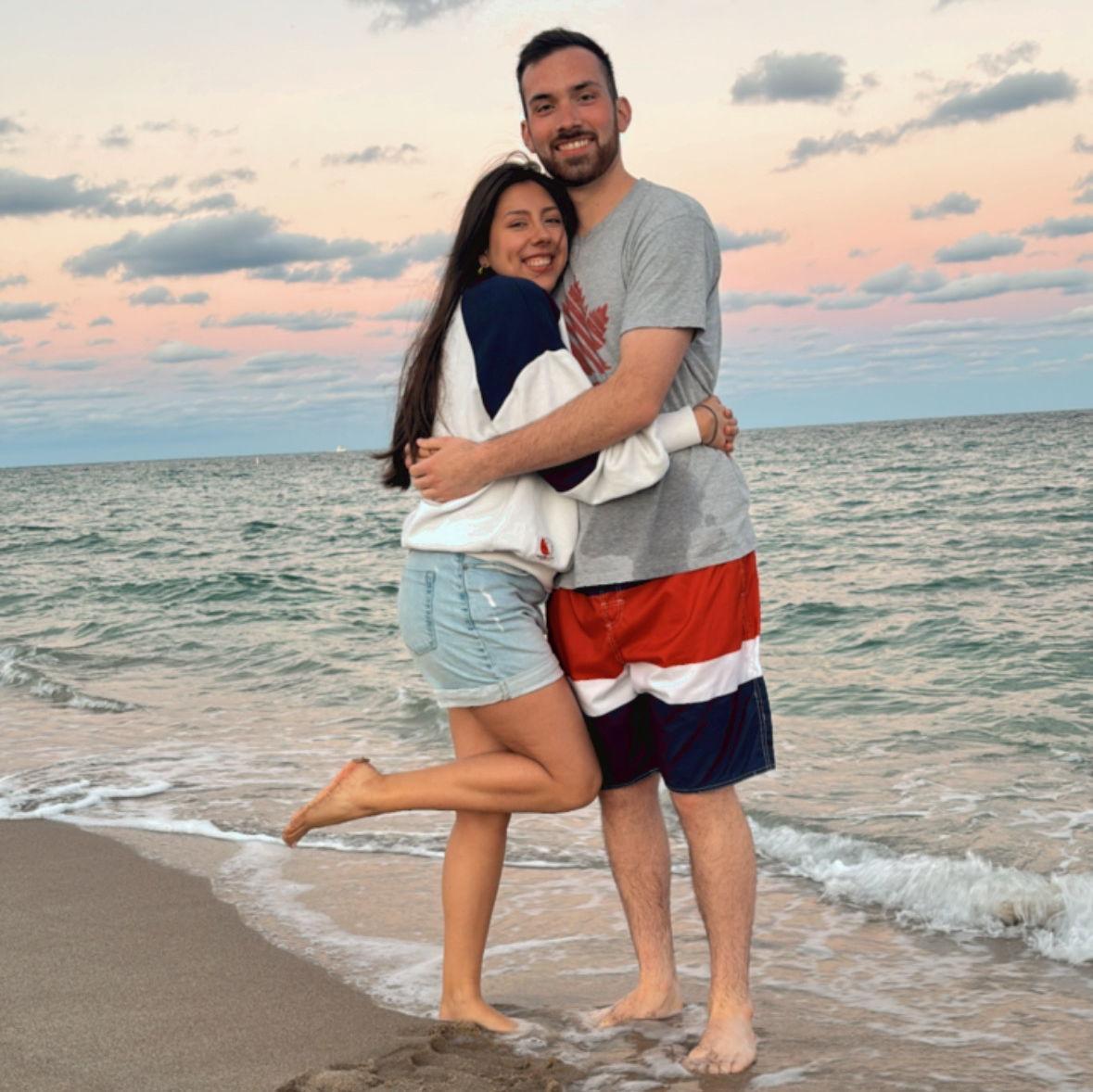 At the beach in Fort Lauderdale. November 2024.