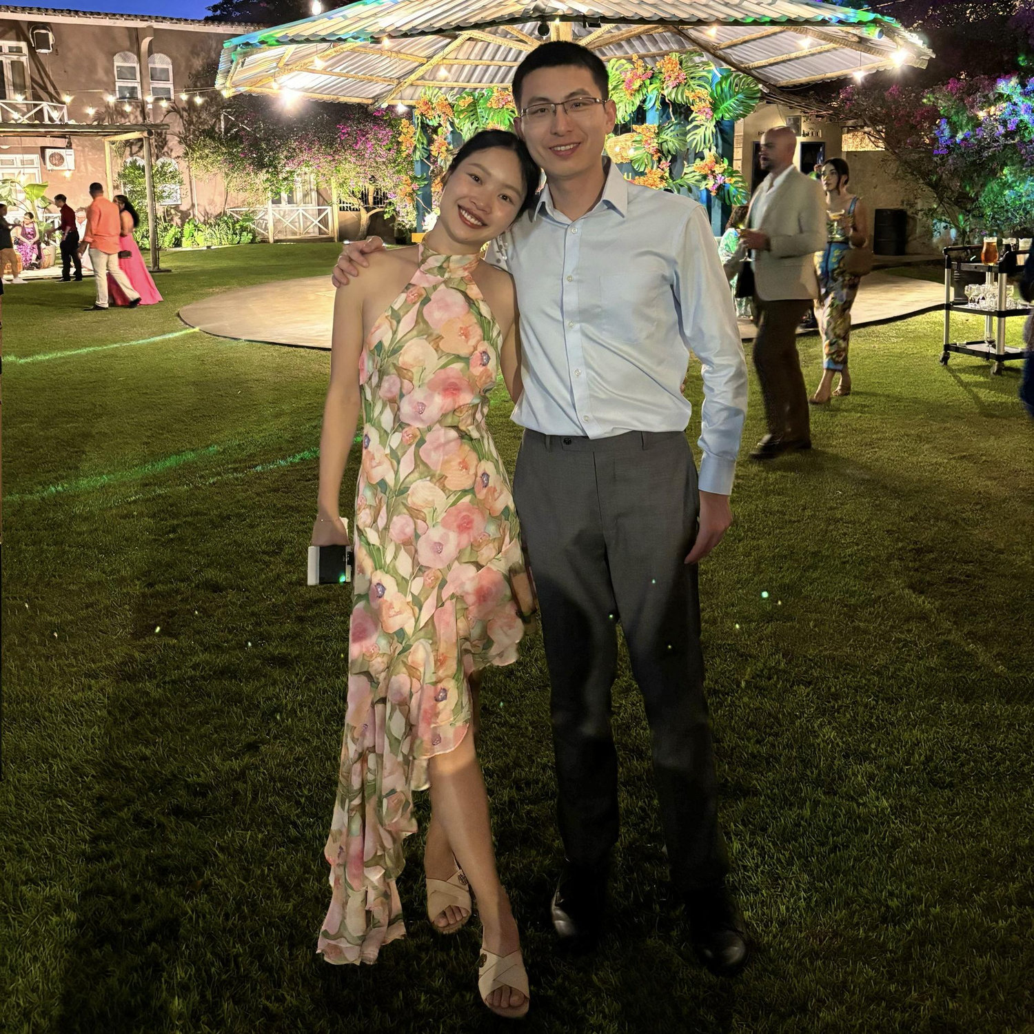 At Isa & Pete’s wedding in 🇧🇷