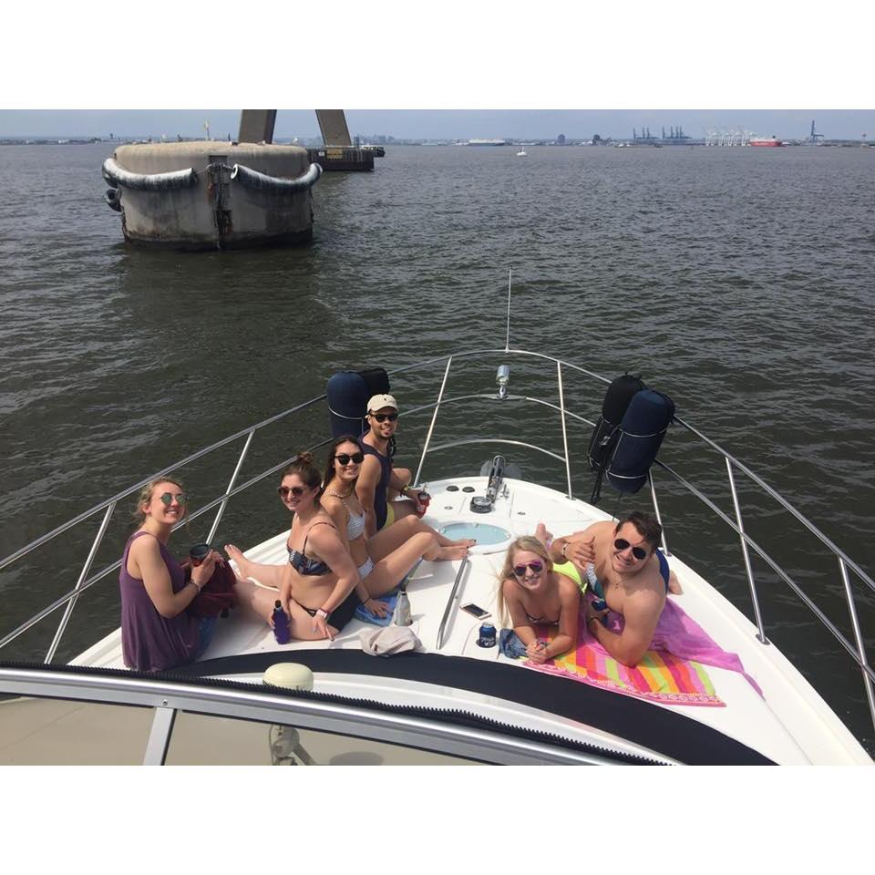 With some of favorite friends doing our favorite thing