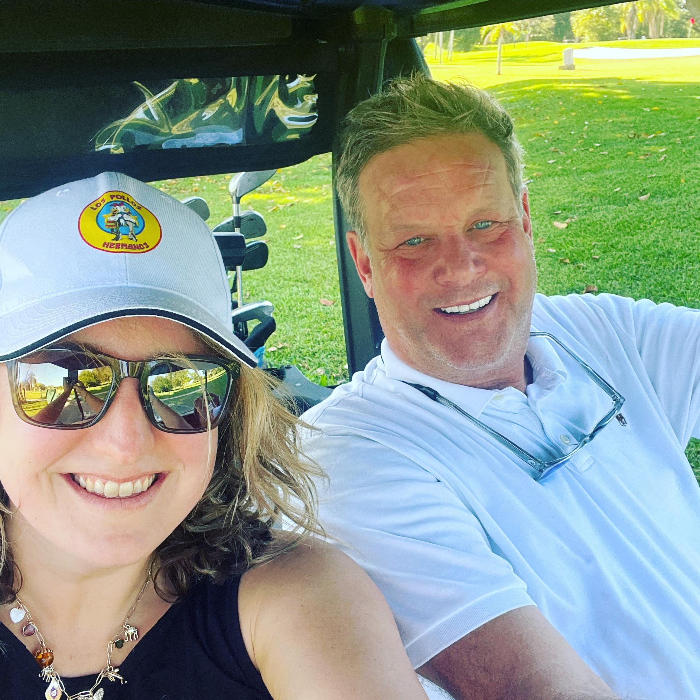 Golfing is one of our favorite past times.