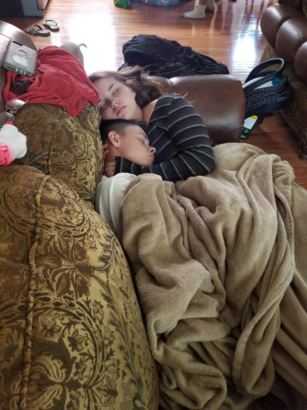 Our favorite hobby is napping, obviously.