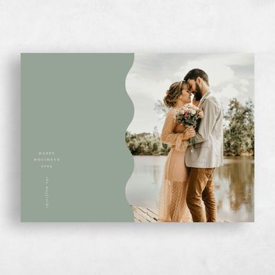 Sage, Green Holiday Card - Dawson