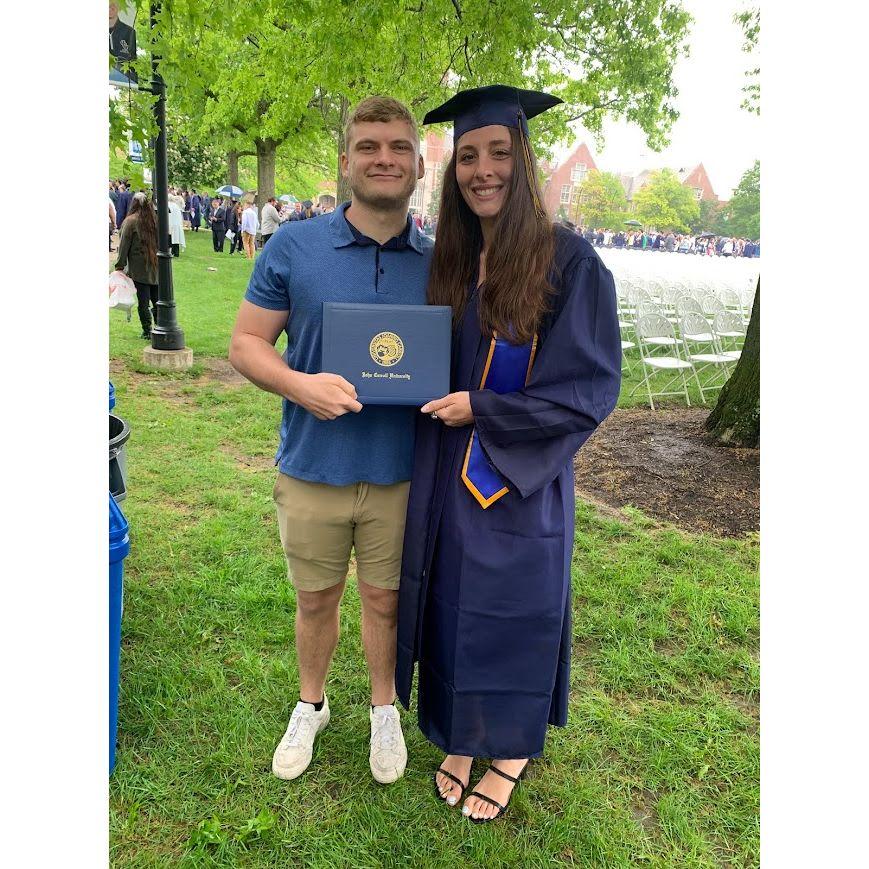 Liv's graduation from JCU