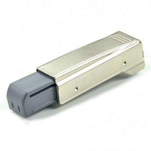 Blum 973A0500.01x20 973A Blumotion Straight Arm Full Overlay Hinge for Doors, Nickel Finish (Pack of 20)