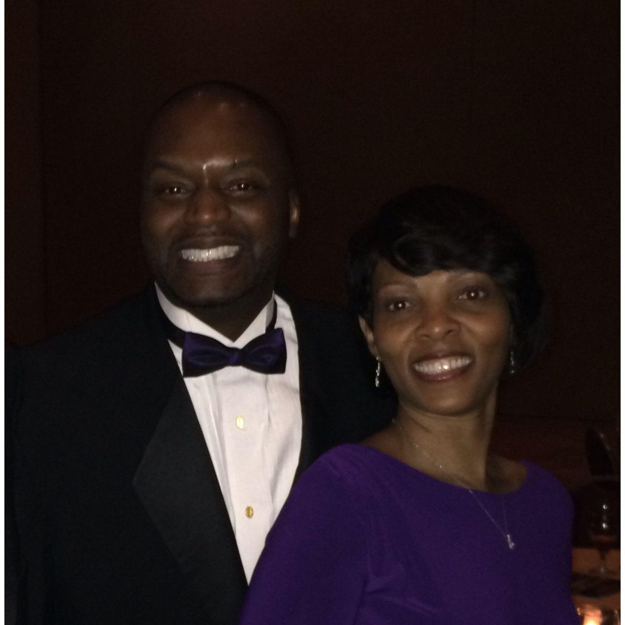 First Omega Psi Phi gala together