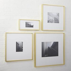 gallery brass 4x6 picture frame